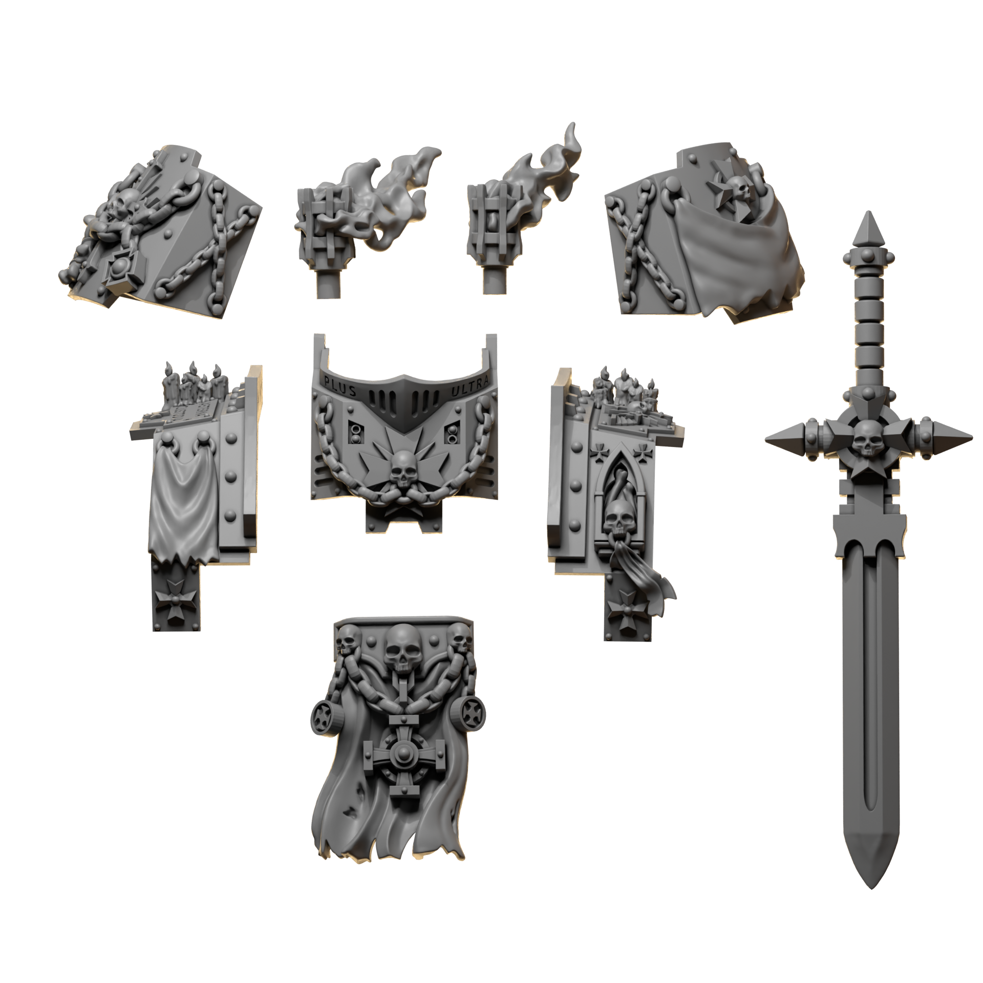 Eternal Pilgrims Ancient Armour set 1 - GreyTide Studios