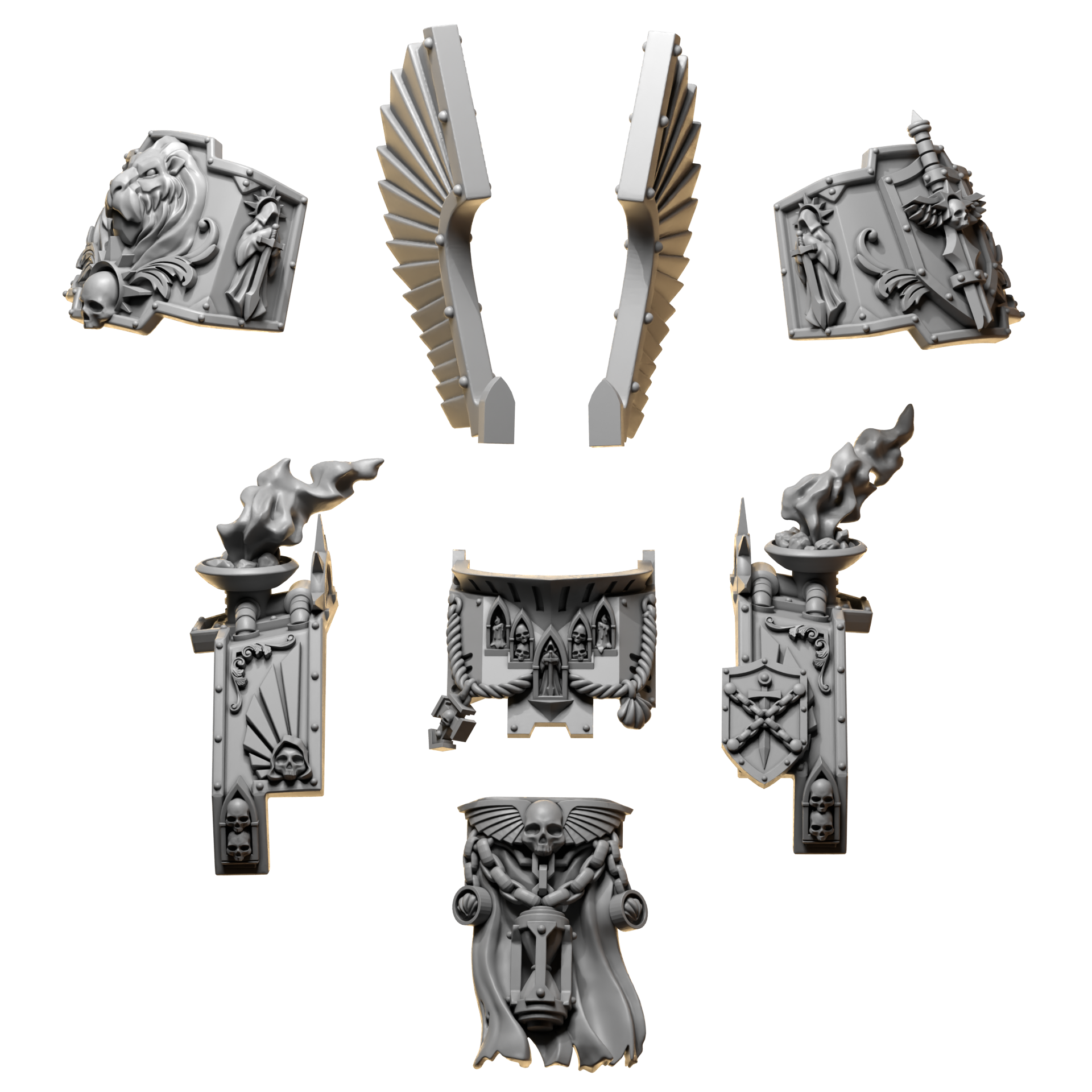 Eternal Pilgrims Ancient Armour set 2 - GreyTide Studios