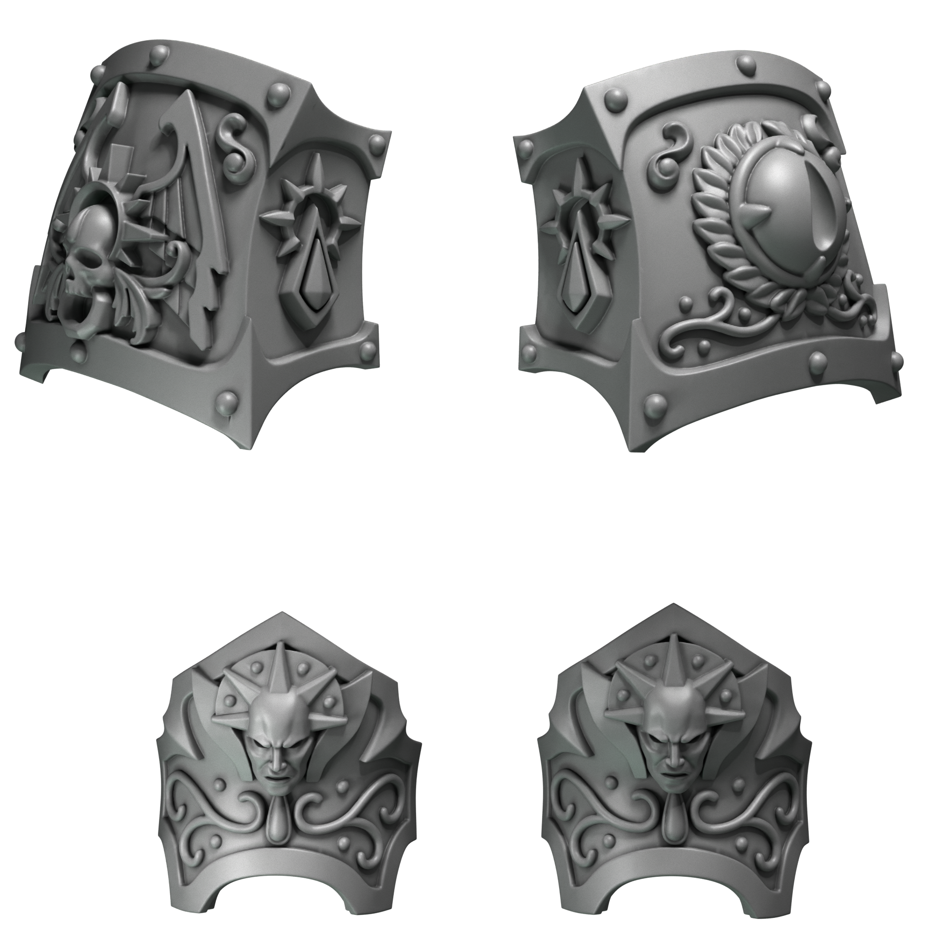 Crimson Lords Ancient Armour - GreyTide Studios