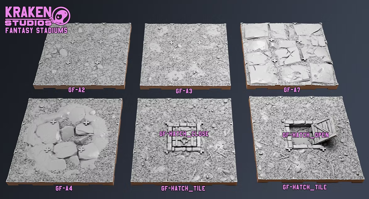 Kraken Studios - Fantasy Stadiums, Grass Pitch