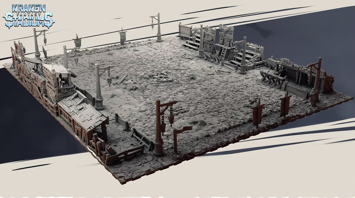 Kraken Studios - Fantasy Stadiums, Rock Pitch