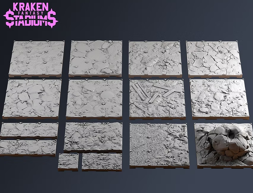 Kraken Studios - Fantasy Stadiums, Rock Pitch