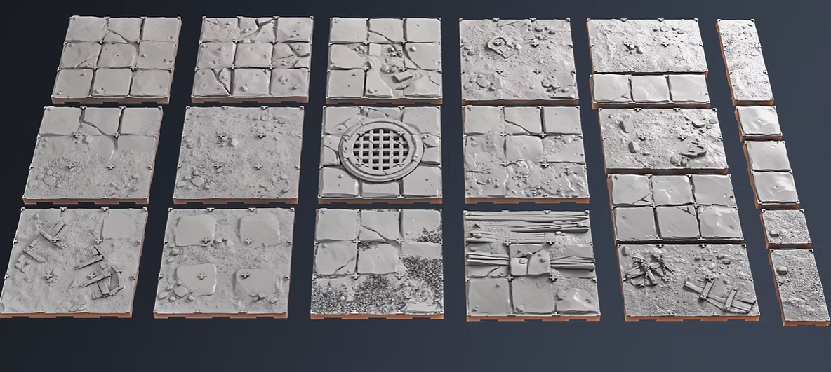 Kraken Studios - Fantasy Stadiums, Stone Pitch