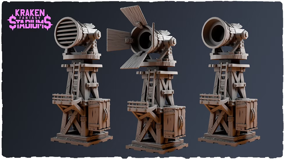 Kraken Studios - Fantasy Stadiums, Flood Lights