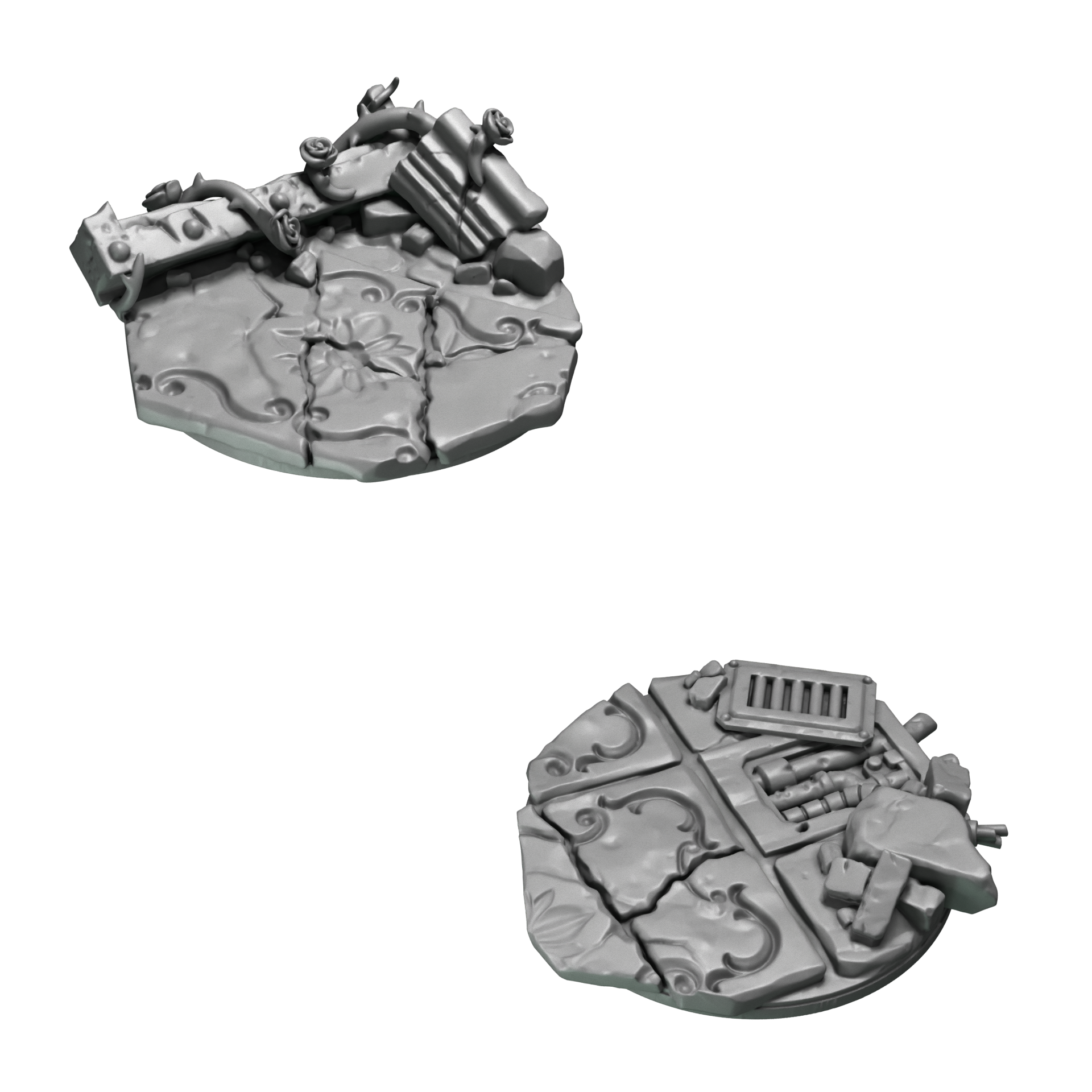 Crimson Lords 32mm Base Toppers set 1