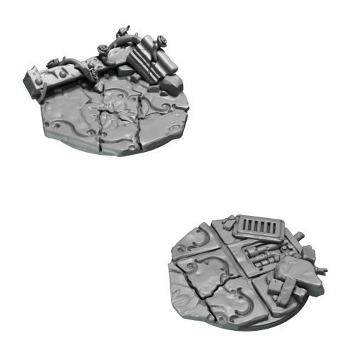 Crimson Lords 32mm Base Toppers set 1