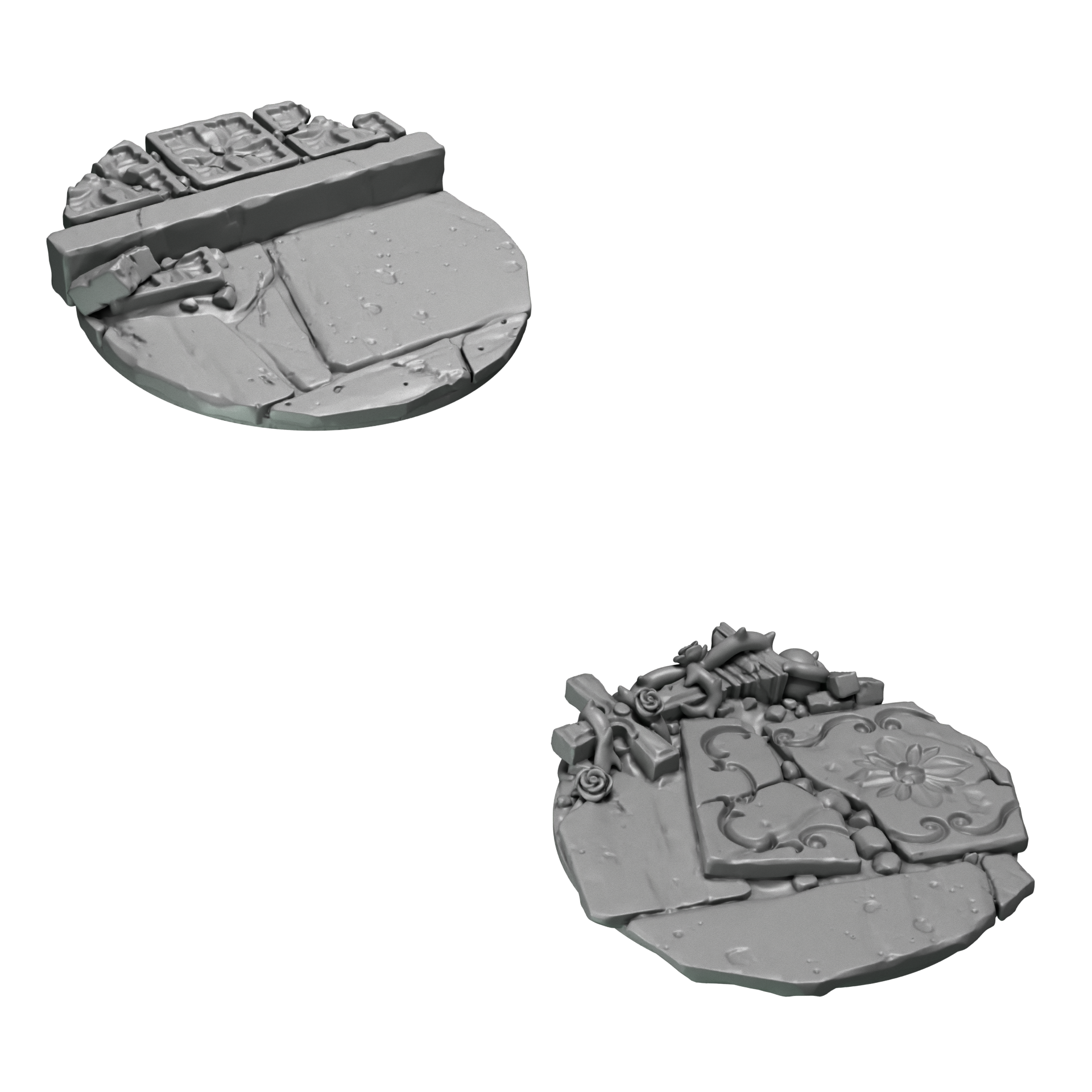 Crimson Lords 40mm Base Toppers