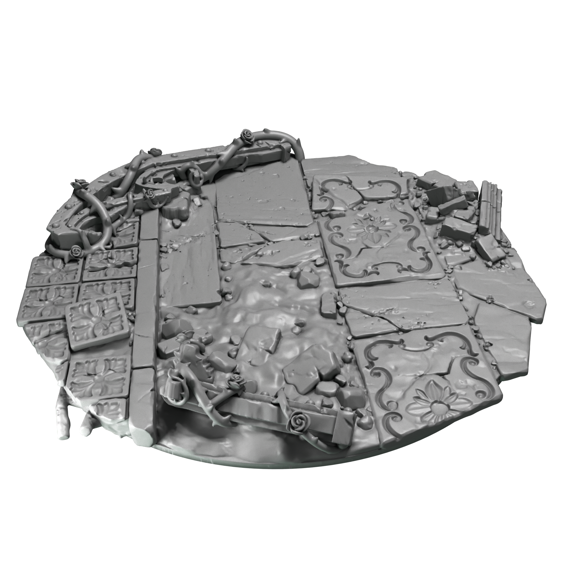 Crimson Lords 90mm Base Topper