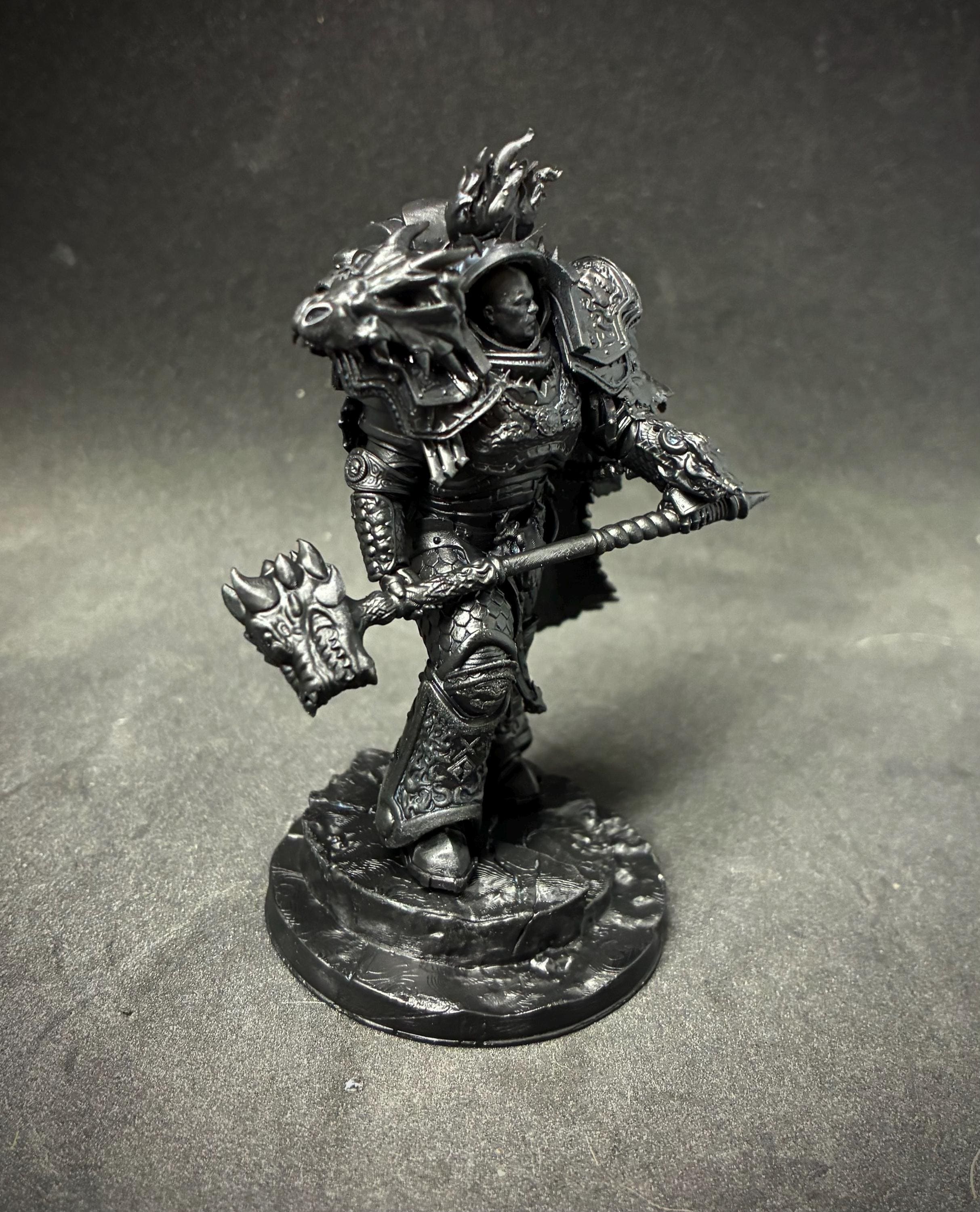 Primarch of the Salamanders Legion inspired model.