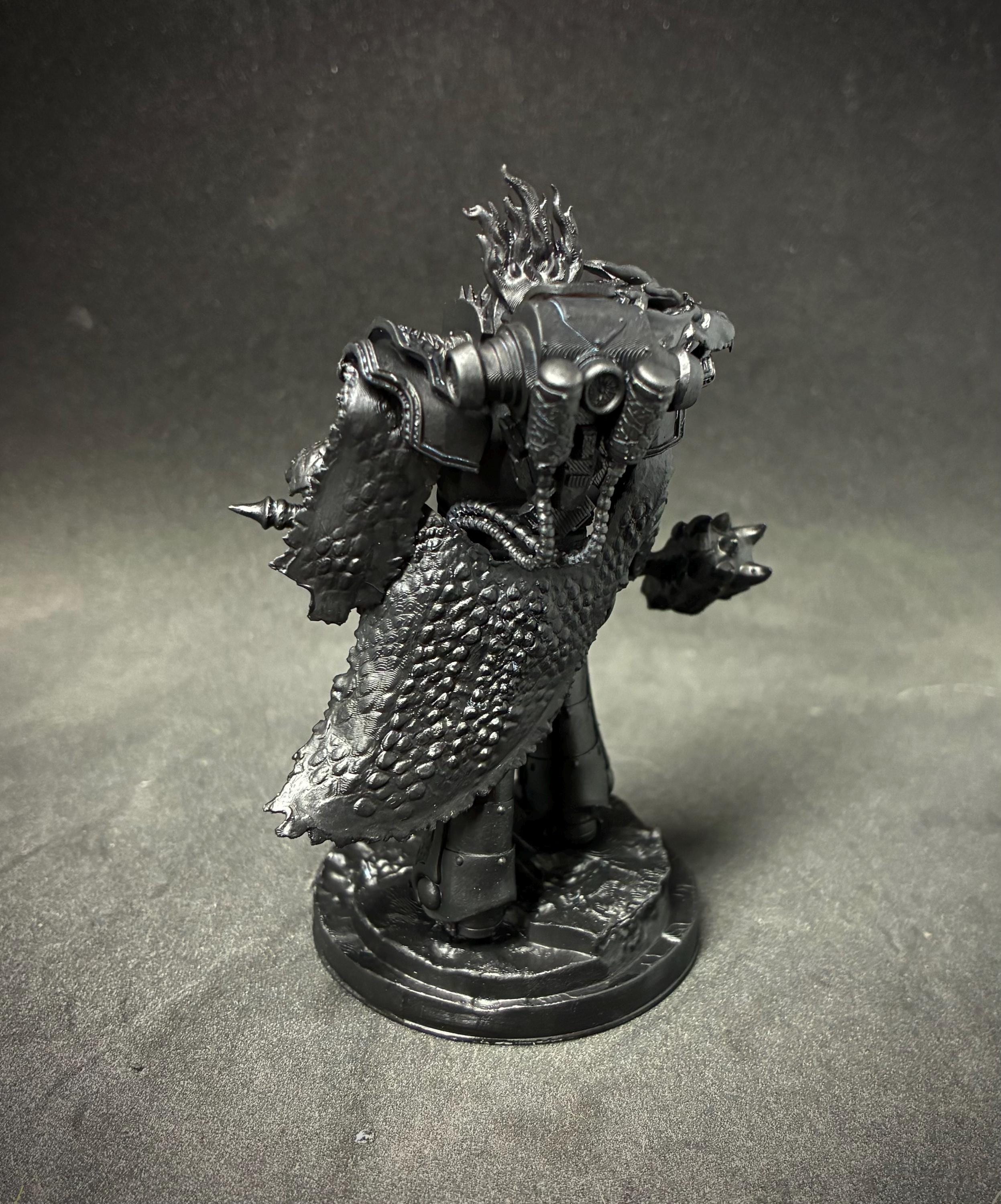 Primarch of the Salamanders Legion inspired model.