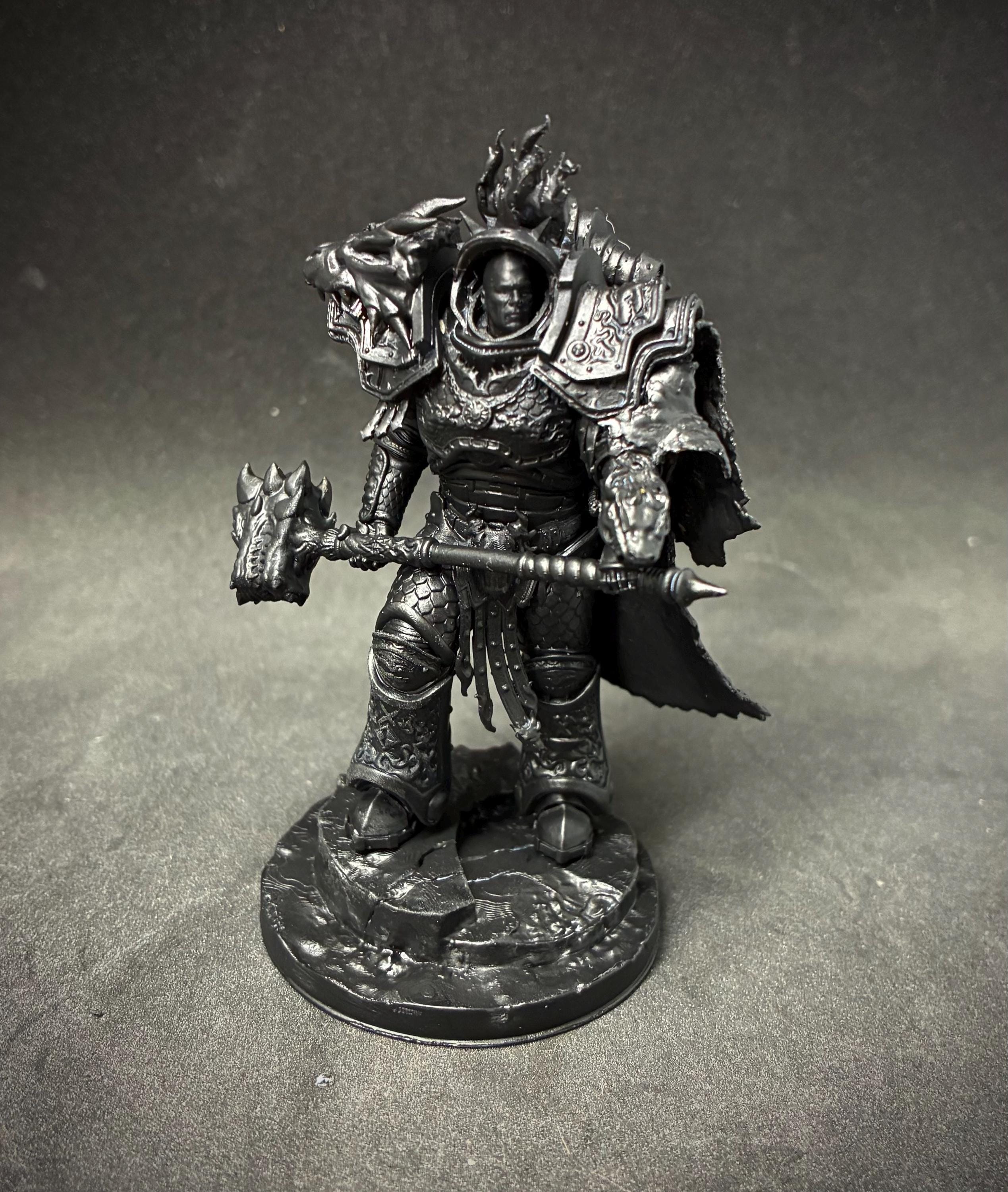 Primarch of the Salamanders Legion inspired model.